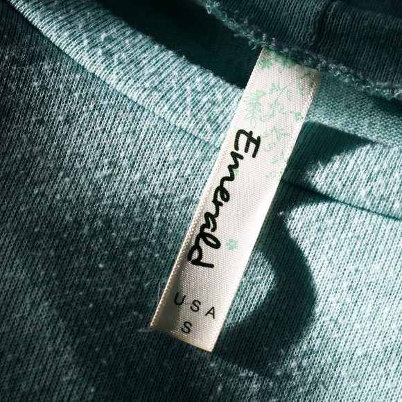 Turquoise Long Sleeved Lace Tunic - Picture 4 of 4